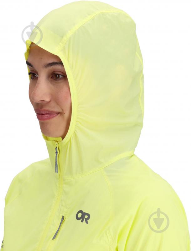 Куртка женская демисезонная Outdoor Research WOMEN'S SHADOW WIND HOODIE 300900-2641 р.S желтая - фото 7