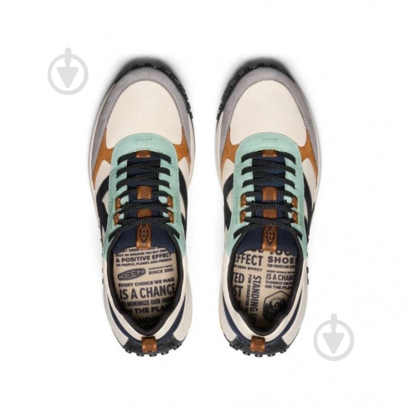 Кросівки чоловічі демісезонні Keen KS86 LEA M 1029811 р.46 чорні із бежевим - фото 3 Кросівки чоловічі демісезонні Keen KS86 LEA M 1029811 р.46 чорні із бежевим - фото 3