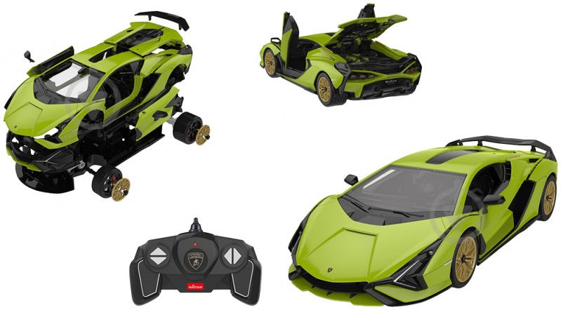 Автомобиль на р/у Rastar Конструктор Lamborghini Sian 1:18 454.00.32 - фото 4