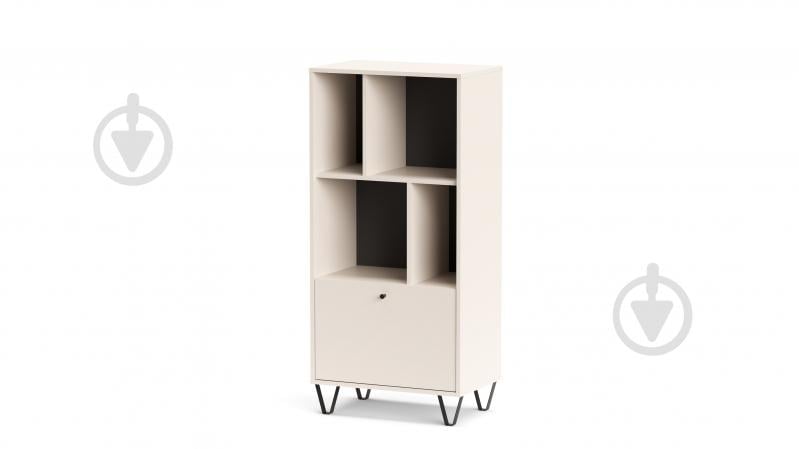 Пенал на ніжках ALDO 1д AL 9 1350х636х400 мм чорний / кашемір - фото 3 Пенал на ніжках ALDO 1д AL 9 1350х636х400 мм чорний / кашемір - фото 3