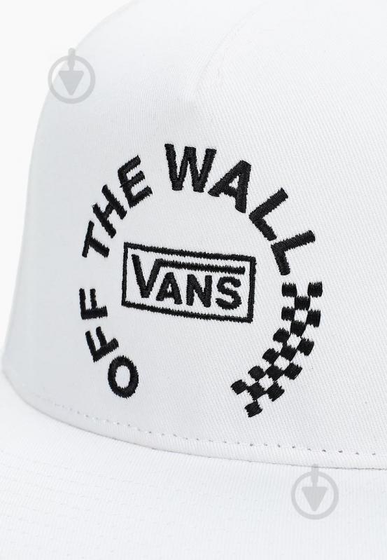 Бейсболка Vans MN_OTW_DISTORT_SNAPBACK VA3I1BWHT OS білий - фото 3