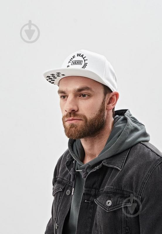 Бейсболка Vans MN_OTW_DISTORT_SNAPBACK VA3I1BWHT OS білий - фото 4