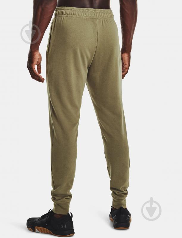 Брюки Under Armour UA RIVAL TERRY JOGGER 1361642-361 р. 2XL зеленый - фото 3