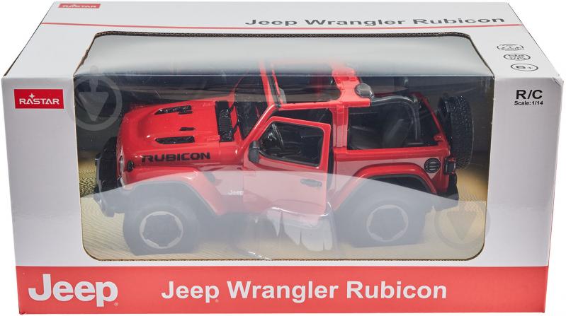 Автомобиль на р/у Rastar JEEP Wrangler Rubicon красный 1:14 454.00.43 - фото 10