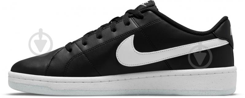 Кроссовки мужские демисезонные Nike COURT ROYALE 2 NN DH3160-001 р.47,5 черно-белые - фото 4