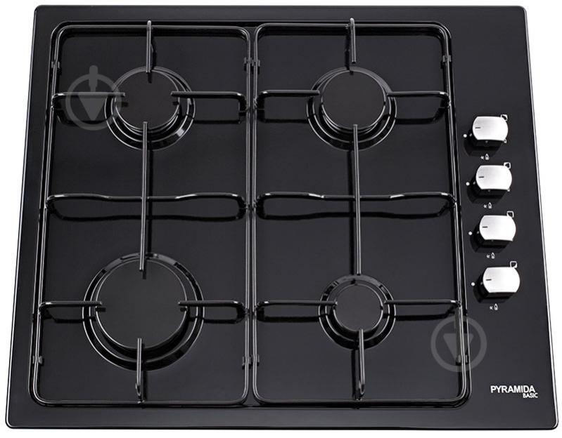 Варочная поверхность газовая Pyramida PSE 641 BLACK - фото 2