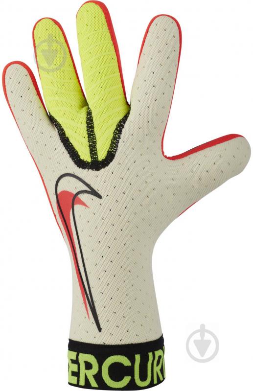 Воротарські рукавиці Nike Mercurial Goalkeeper Touch Elite DC1980-100 8 бежевий - фото 1