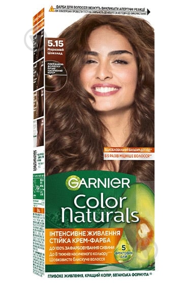 Крем-фарба для волосся Garnier Color Naturals №5.15 шоколад 110 мл - фото 1