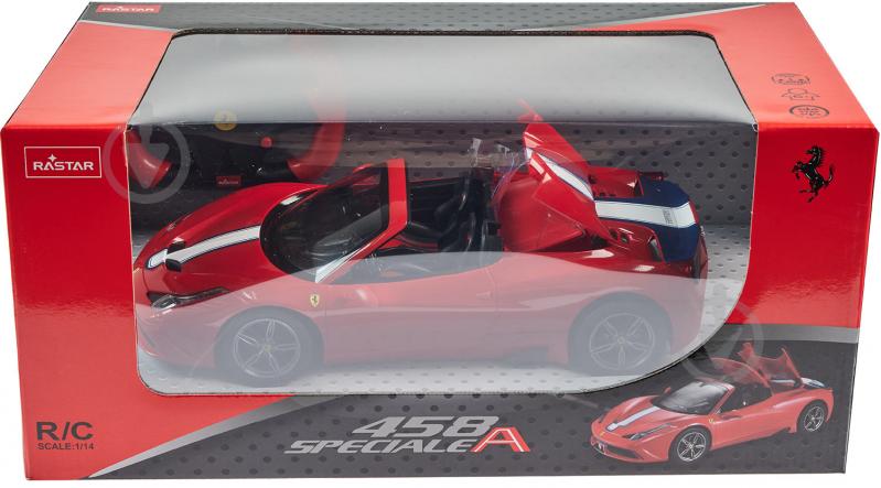 Автомодель на р/у Rastar Ferrari 458 Speciale A 1:14 454.00.38 - фото 10