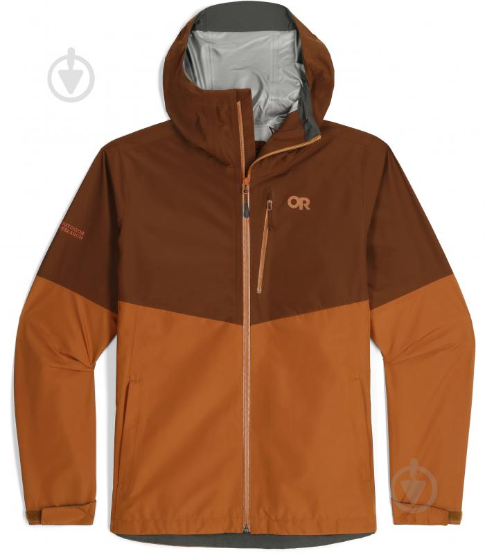 Куртка мужская демисезонная Outdoor Research MEN'S FORAY II JACKET 300886-2659 р.L оранжевая - фото 11