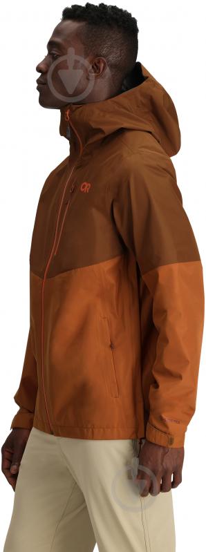 Куртка мужская демисезонная Outdoor Research MEN'S FORAY II JACKET 300886-2659 р.L оранжевая - фото 3