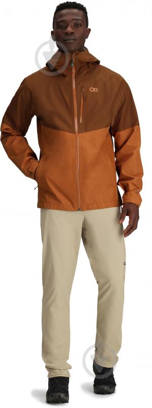 Куртка мужская демисезонная Outdoor Research MEN'S FORAY II JACKET 300886-2659 р.L оранжевая - фото 5