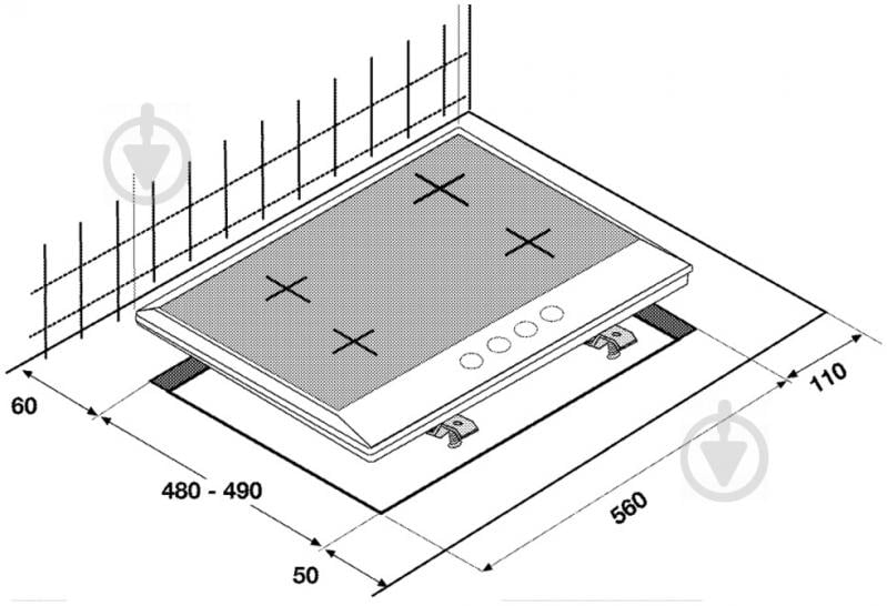 Варильна поверхня газова Beko HIMG 64223 X - фото 2