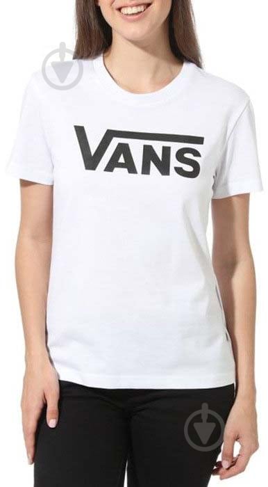 Футболка Vans FLYING V CREW TEE VA3UP4WHT р.S белый - фото 2