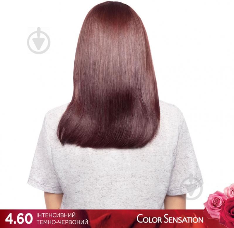 Крем-фарба для волосся Garnier Color Sensation №4.60 інтенсивний темно-червоний 110 мл - фото 3
