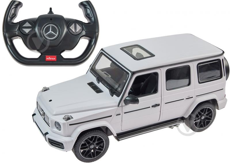 Автомобіль на р/к Rastar Mercedes-Benz G63 AMG білий 1:14 454.00.42 - фото 1