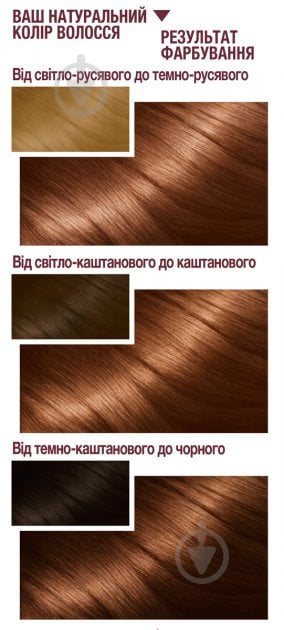 Фарба для волосся Garnier Color Sensation №6.35 золотисто-каштановий 110 мл - фото 3