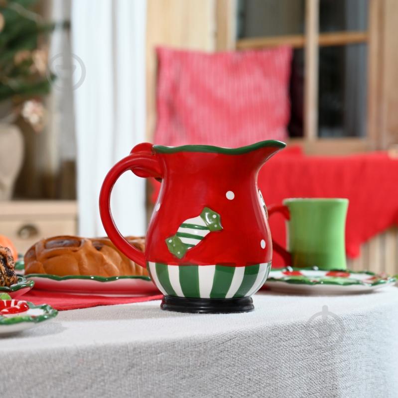 Кувшин MVM Рождество 400 мл KP-80 COLOR - фото 2 Кувшин MVM Рождество 400 мл KP-80 COLOR - фото 2