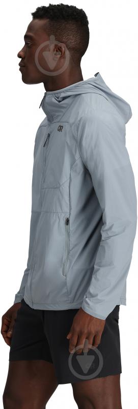 Куртка мужская демисезонная Outdoor Research MEN'S SHADOW WIND HOODIE 300899-0930 р.M серая - фото 3