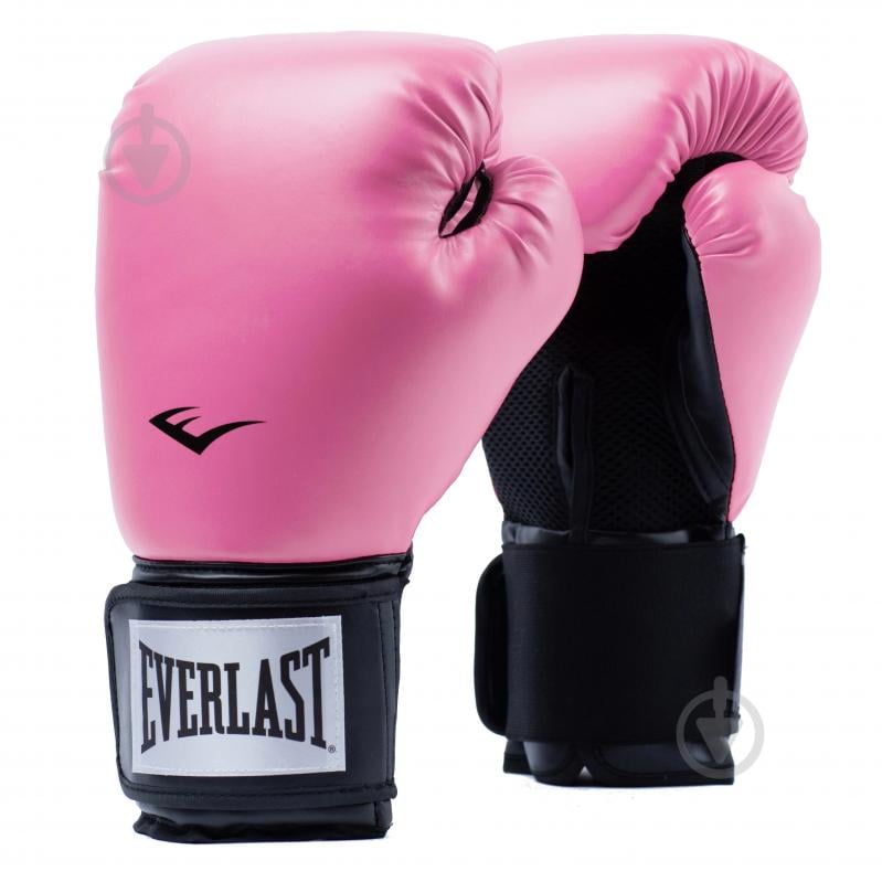 Боксерские перчатки Everlast PROSTYLE 2 BOXING р. 10 10oz розовый - фото 1