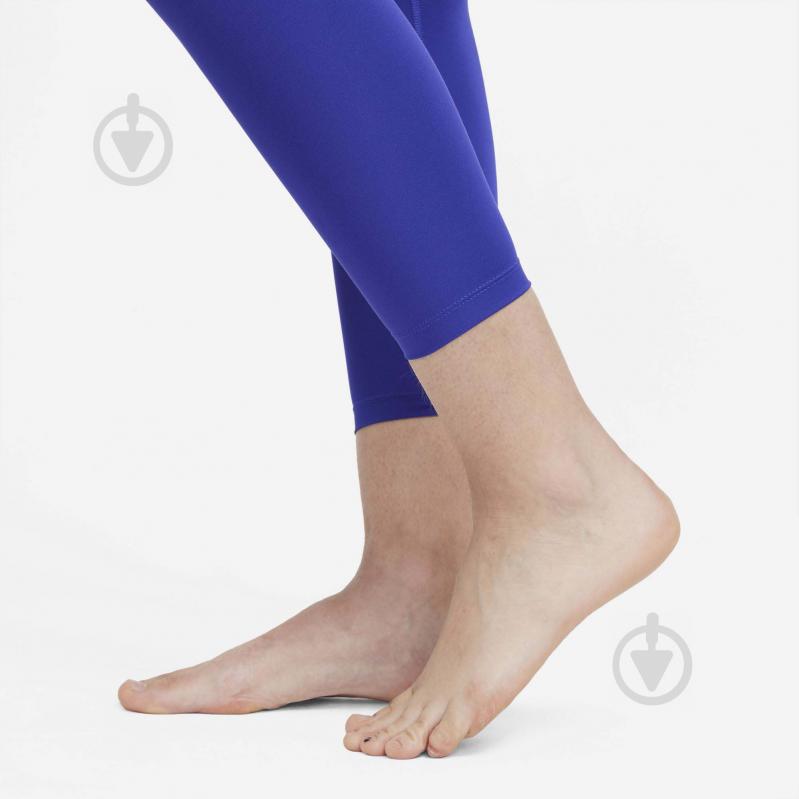 Лосини Nike YOGA 7/8 TIGHT CU5293-431 р.XS синій - фото 5