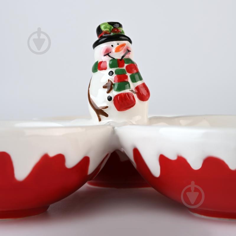 Менажница MVM Рождество 12х9х14,5 см KP-83 Red/White - фото 4 Менажница MVM Рождество 12х9х14,5 см KP-83 Red/White - фото 4