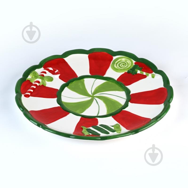 Блюдо сервировочное MVM Різдво 30,5 см KP-82 M Color - фото 3
