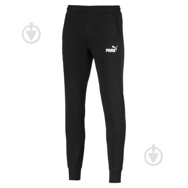 Брюки Puma Essentials Fleece Pants 85175301 р. XL черный - фото 1