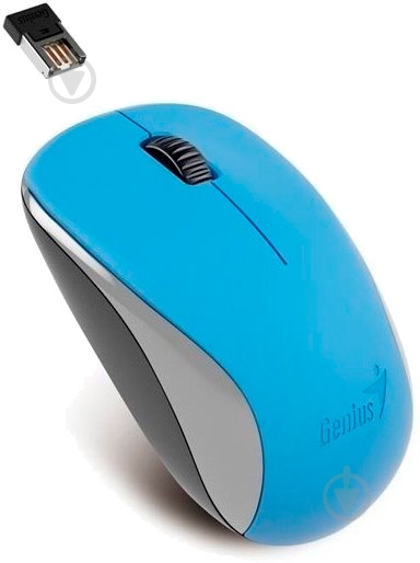 Мышь Genius NX-7000 WL (31030012402) blue - фото 1 Мышь Genius NX-7000 WL (31030012402) blue - фото 1