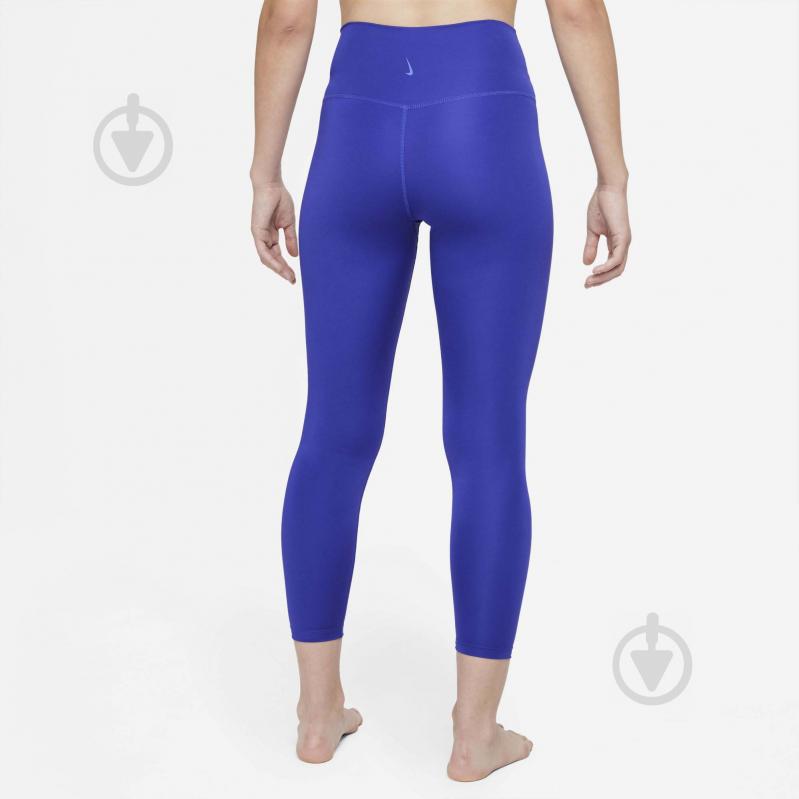 Лосины Nike YOGA 7/8 TIGHT CU5293-431 р.M синий - фото 2