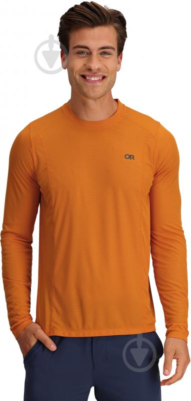 Футболка Outdoor Research MEN'S ECHO LONG SLEEVE TEE 287627-2278 р.2XL оранжевый - фото 1