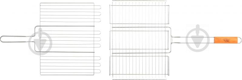 Решітка-гриль KRAUFF + віяло та щітка у дарунок 29-274-007 - фото 6
