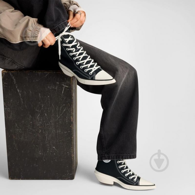 Кеди Converse Chuck 70 De Luxe Pointed A13016C р.39,5 чорний - фото 11 Кеди Converse Chuck 70 De Luxe Pointed A13016C р.39,5 чорний - фото 11