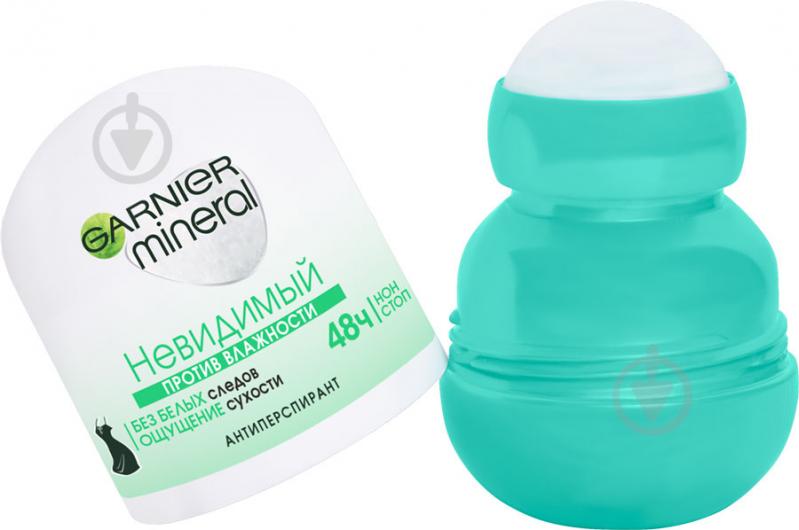 Антиперспірант для жінок Garnier Mineral Невидимий проти вологості 50 мл - фото 3