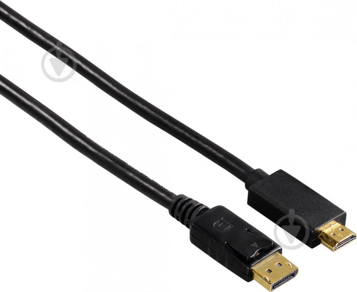 Кабель Hama DisplayPortI – HDMI Premium Ultra HD 1,8 м чорний (00122214) - фото 2