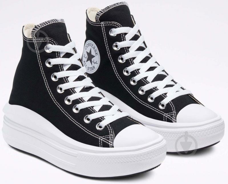 Кеди Converse CHUCK TAYLOR ALL STAR MOVE PLATFORM 568497C р.36 чорний - фото 3