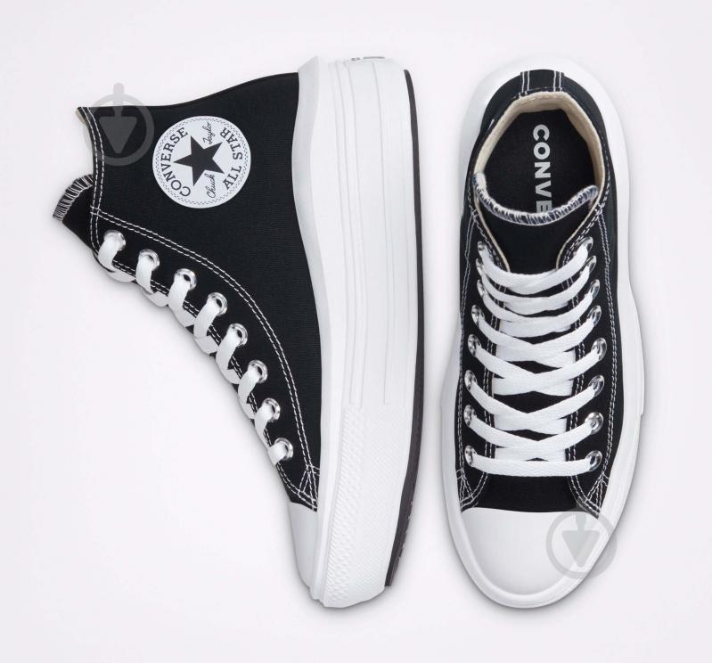 Кеди Converse CHUCK TAYLOR ALL STAR MOVE PLATFORM 568497C р.36 чорний - фото 4