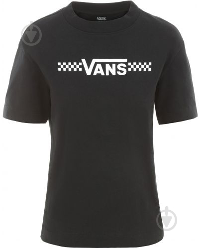 Футболка Vans WM_FUNNIER_TIMES_BOXY VA3ULOBLK р.M черный - фото 3