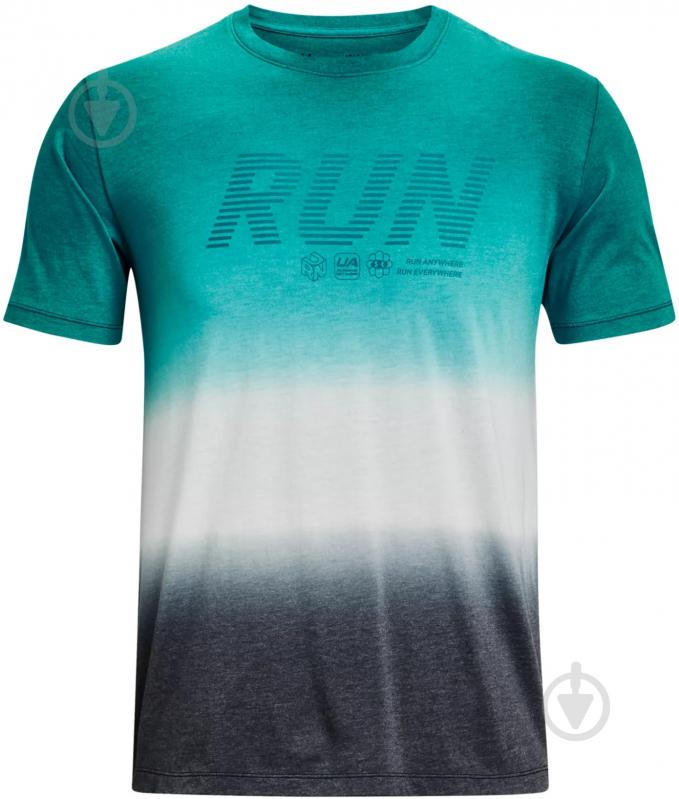 Футболка Under Armour 1370329-452 р.M зеленый - фото 4