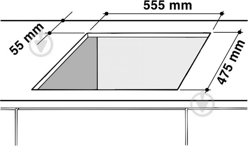 Варочная поверхность Hotpoint TD 640 S (BK) GH/HA - фото 2