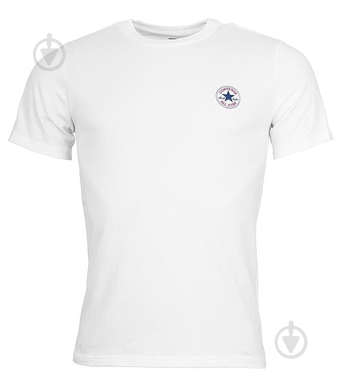 Футболка Converse CORE CHUCK PATCH TEE CVM5T565-WHT р.M белый - фото 1