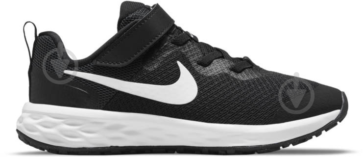 Кросівки дитячі демісезонні Nike REVOLUTION 6 DD1095-003 р.35 чорні - фото 1