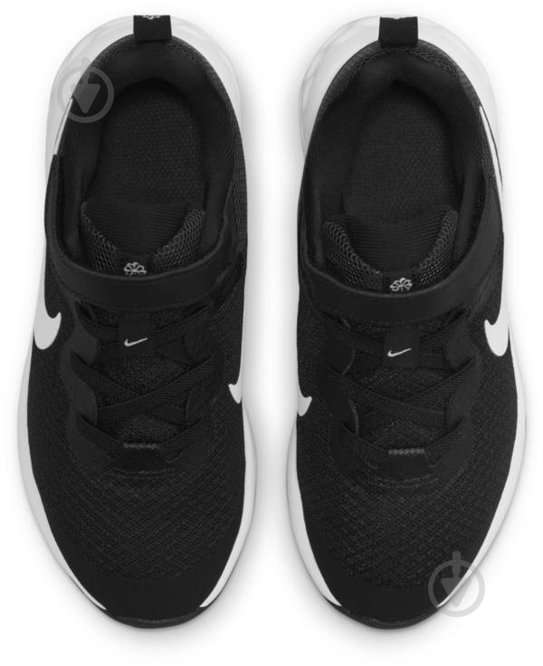 Кросівки дитячі демісезонні Nike REVOLUTION 6 DD1095-003 р.35 чорні - фото 7