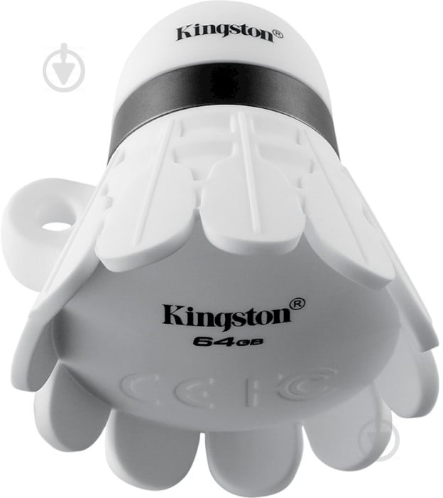 Флеш-память Kingston Badminton DTBMTA/64GB 64 ГБ USB 3.2 white (DTBMTA/64GB) - фото 3