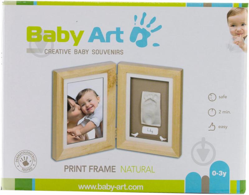 Беби арт Baby Art Double Print Frame natural 34120068 - фото 2