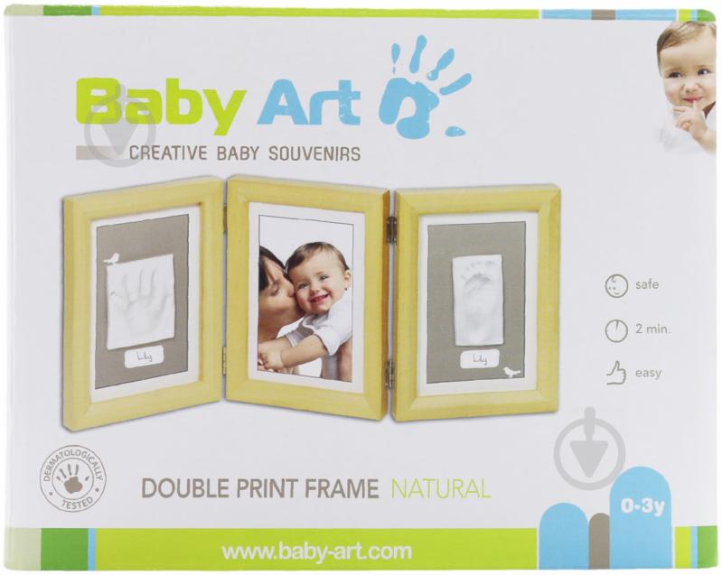 Беби арт Baby Art Double Print Frame natural 34120071 - фото 2