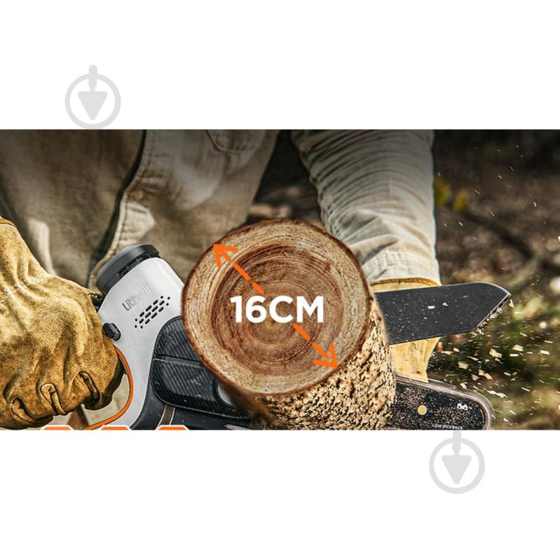 Аккумуляторная пила цепная Litheli U20MC00-0U120 - фото 2 Аккумуляторная пила цепная Litheli U20MC00-0U120 - фото 2