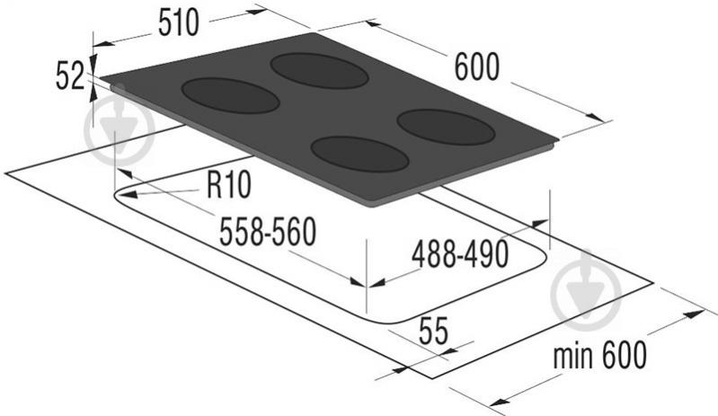 Варильна поверхня індукційна Gorenje IT 635 SC - фото 2