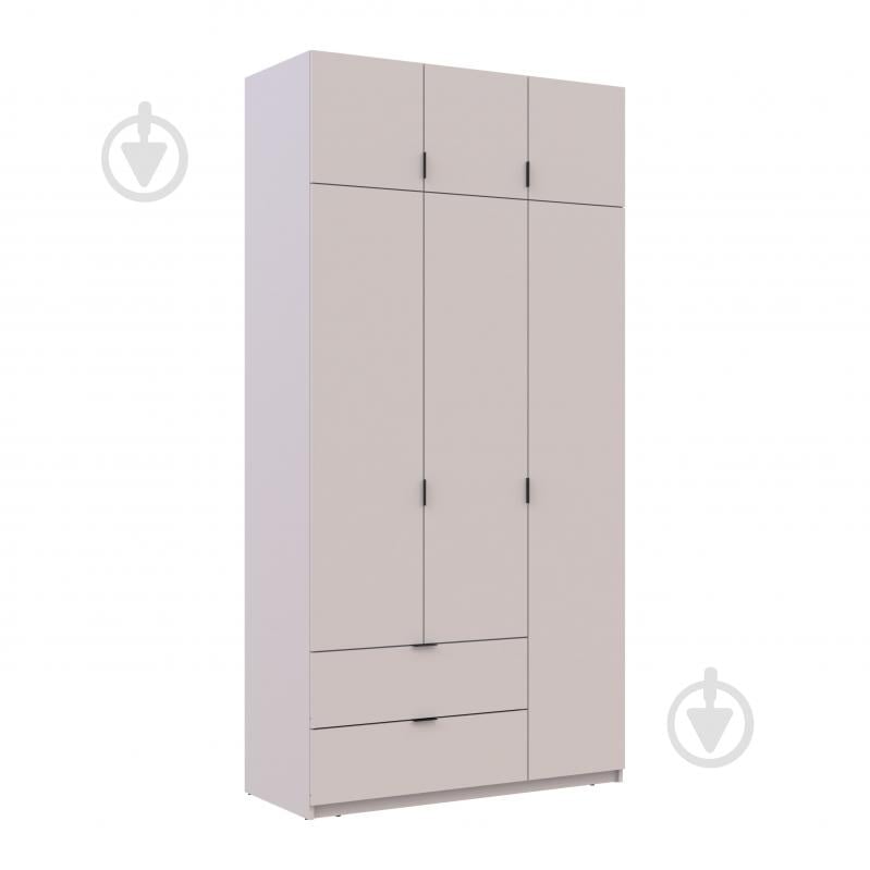 Шафа Doros Лукас 3ДСП 2400х1350х500 мм кашемір - фото 7