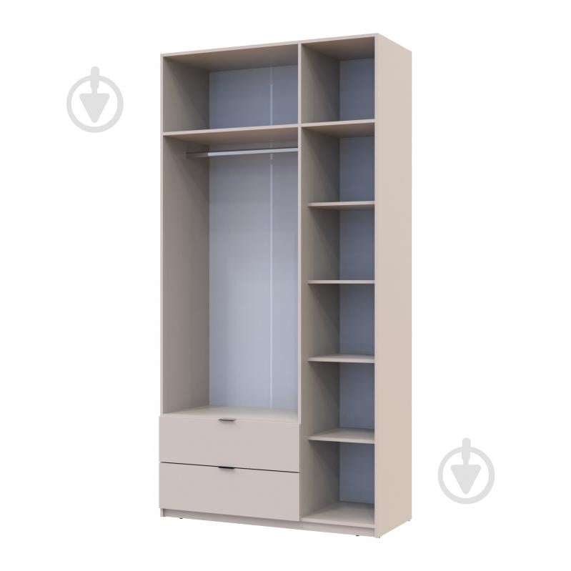 Шафа Doros Лукас 3ДСП 2400х1350х500 мм кашемір - фото 4
